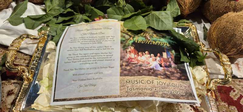 Offering-of-Invitation-to-Shri-Mataji-Tasmania-Tour-2026-05
