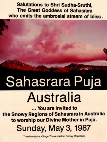 Sahasrara-Puja-Australia-Invitation-on-3rd-May-1987