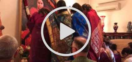 India Tour 2018 – Noida Pratishthan and touching the Virata