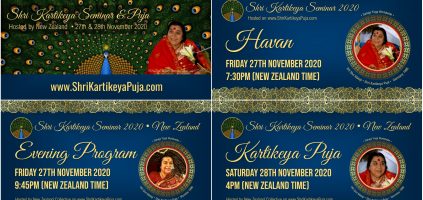 Shri Kartikeya Puja & Seminar · New Zealand