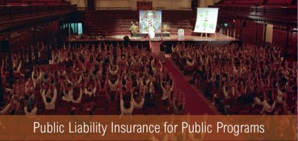 Reminder – Public Liability Insurance and over 1,400 programs held
