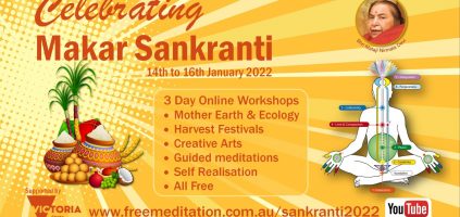 Celebrating Makar Sankranti, the beginning of the new Season with Workshops and Meditations