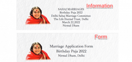 Delhi Sahaj Marriages 2022