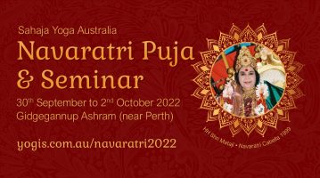 Australian Navaratri Puja & Seminar October 2022