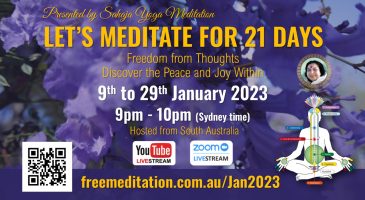 South Australia 21 Day online program starts today!