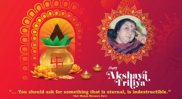 Happy Akshaya Tritiya 2023 & Preparing for Sahasrara Puja Self Realisation Day