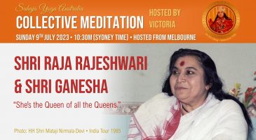 Collective Online Program – Worshipping Shri Raja Rajeshwari & Shri Ganesha 9th July 2023