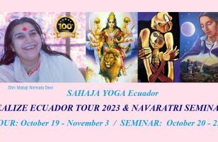 Sahaja Tour of Ecuador 2023 & Navaratri Seminar – Oct to Nov 2023