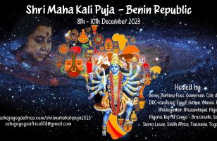 Invitation to Shri Mahakali Puja in Benin, West Africa, 8th – 10th Dec 2023
