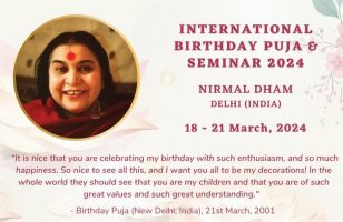 International Birthday Puja and Seminar 2024, Delhi March 2024