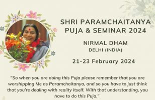 Shri Paramchaitanya Puja and Seminar, Delhi February 2024