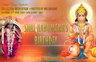 Collective Online Program – Celebrating Shri Hanumana’s Birthday, 27th  April 2024