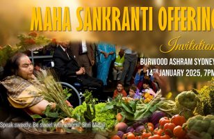 Invitation & Webcast – Makar Sankranti Puja Offering, Burwood Ashram 14th January 2025