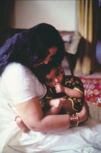 HH Shri Mataji Nirmala Devi - Mother & child