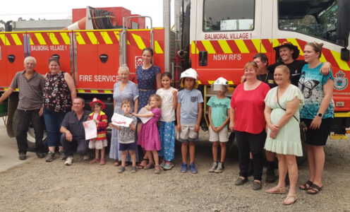Thank you to the Balmoral Village Rural Fire Service