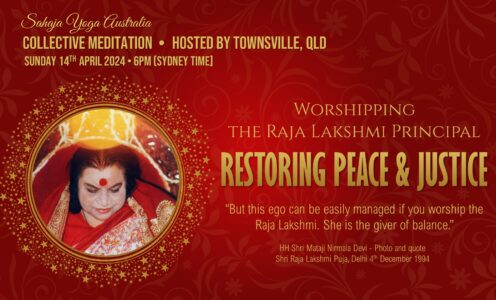 Collective Online Program – Restoring peace & justice, 14th  April 2024