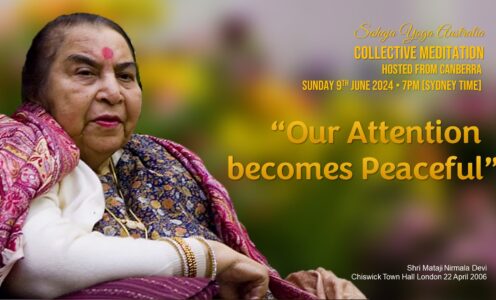 Collective Online Program – “Our attention becomes peaceful” 9th June 2024