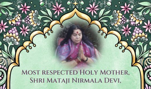 Prayer – Most respected Holy Mother, Shri Mataji