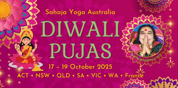 Diwali Pujas in ACT, NSW, QLD, SA, VIC, WA & France and Webcast – 17, 18 & 19 Oct 2025