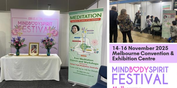 Join us at the Melbourne MindBodySpirit Festival Nov 2025 – Share Self-Realisation!