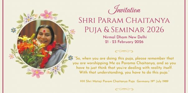 Shri Param Chaitanya Puja and Seminar, Delhi – Feb 2026