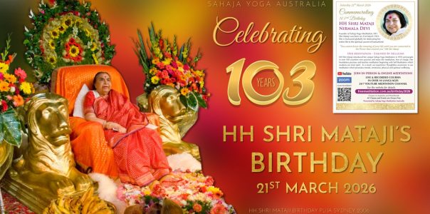 A Collective Offering for Shri Mataji’s 103rd Birthday – Newspaper Notice