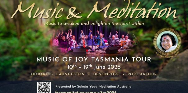 Fundraising Appeal – Self-Realisation & Music of Joy Tasmania Tour 2026