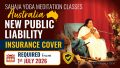 New Public Liability Insurance Cover – required from 1st July 2026