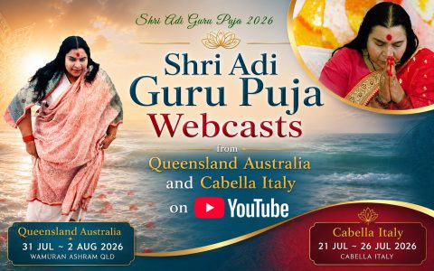 Webcasts Australian and International Shri Adi Guru Pujas 31 July to 2 August 2026